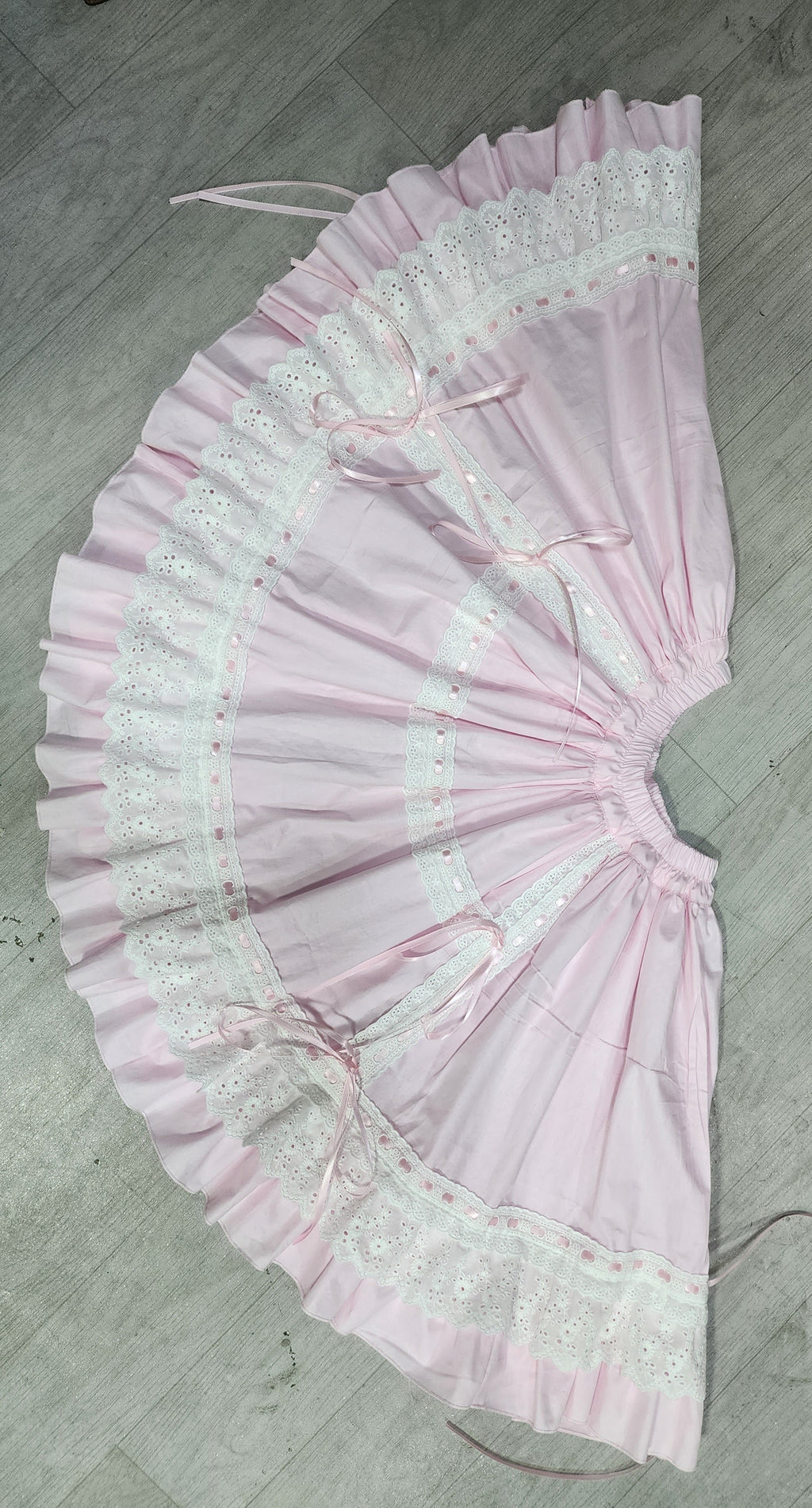 Cotton Pink Lolita Underskirt - image 2