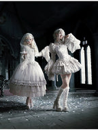 Humanoid Robot - Silver Gothic Lolita Mermaid Skirt Set - image 31