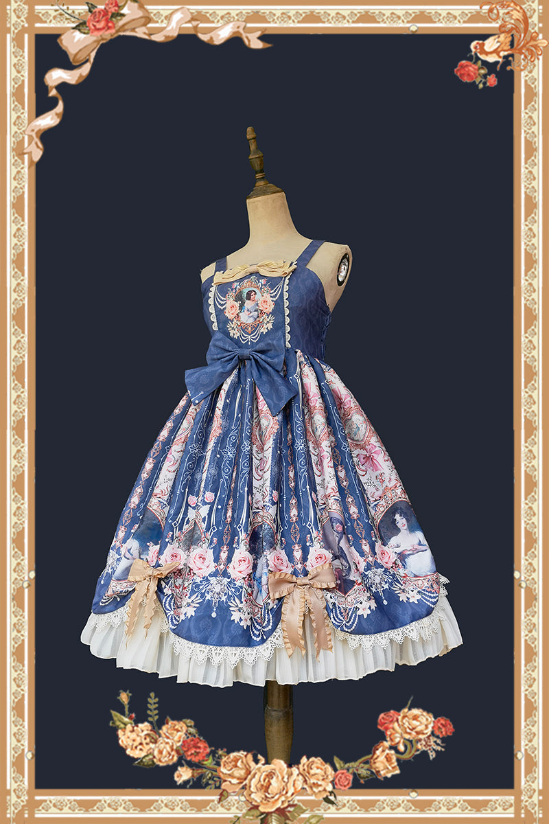Portrait of a Little Lady - Classic Lolita JSK Dress - image 11