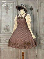 Classic Lolita JSK Customized Stripe Lolita Dress - image 61