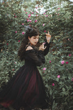 The Girl Assassin - Halloween Gothic Lolita Irregularly Hemline Dress - image 15