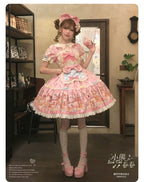 Bear Cake Sweet Lolita OP, JSK and Accessories - image 11
