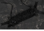 Gothic Handmade Black Rose Hairband - image 8