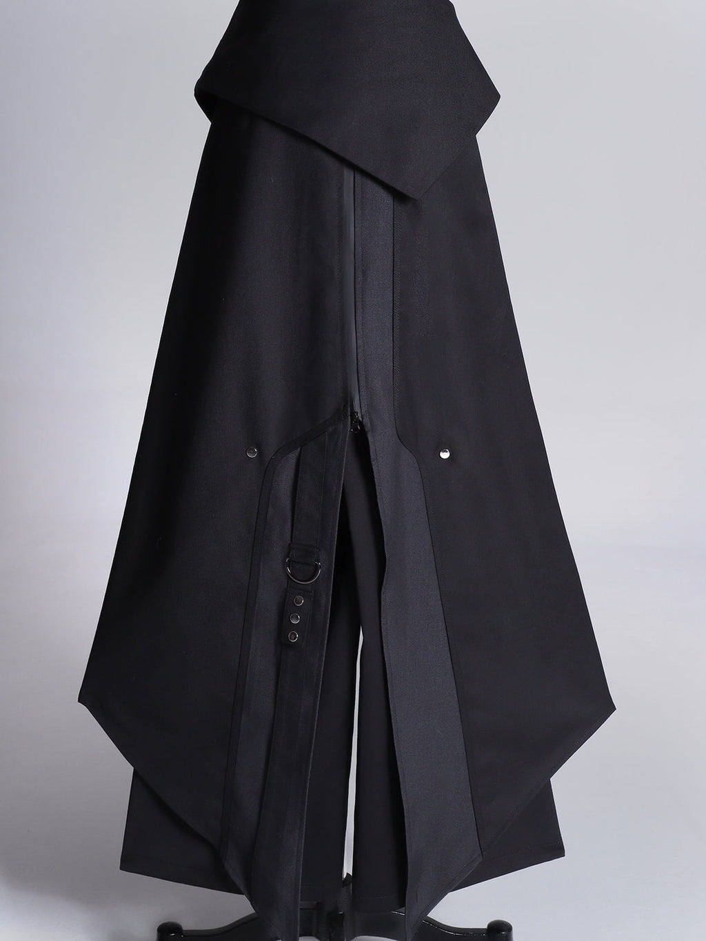 Nightblade Black Ouji Lolita Apron Pants Suit - image 15