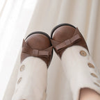 Winter Lolita Boots Fur Mary Jane Lolita Low Heel Shoes - image 62