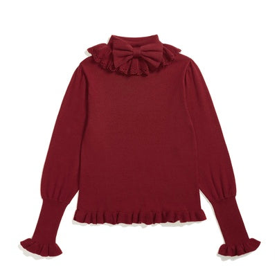 Sweet Lolita Woolen Sweater Multicolors - image 7