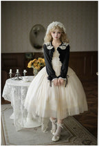Half Summer - Sweet Lolita Sun Protection Bolero, Lace & Bow - image 6
