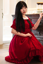 Plus Size Vintage Lolita OP Dress - image 16
