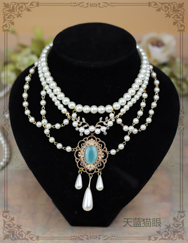 Theresa - Vintage Wedding Lolita Necklace - image 7