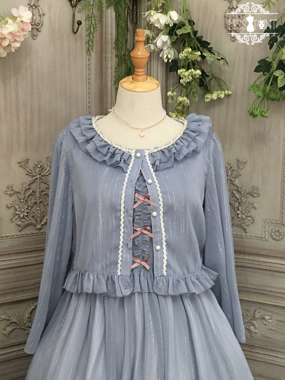 Rhine Riverside - Summer Lolita Chiffon Cardigan - image 2