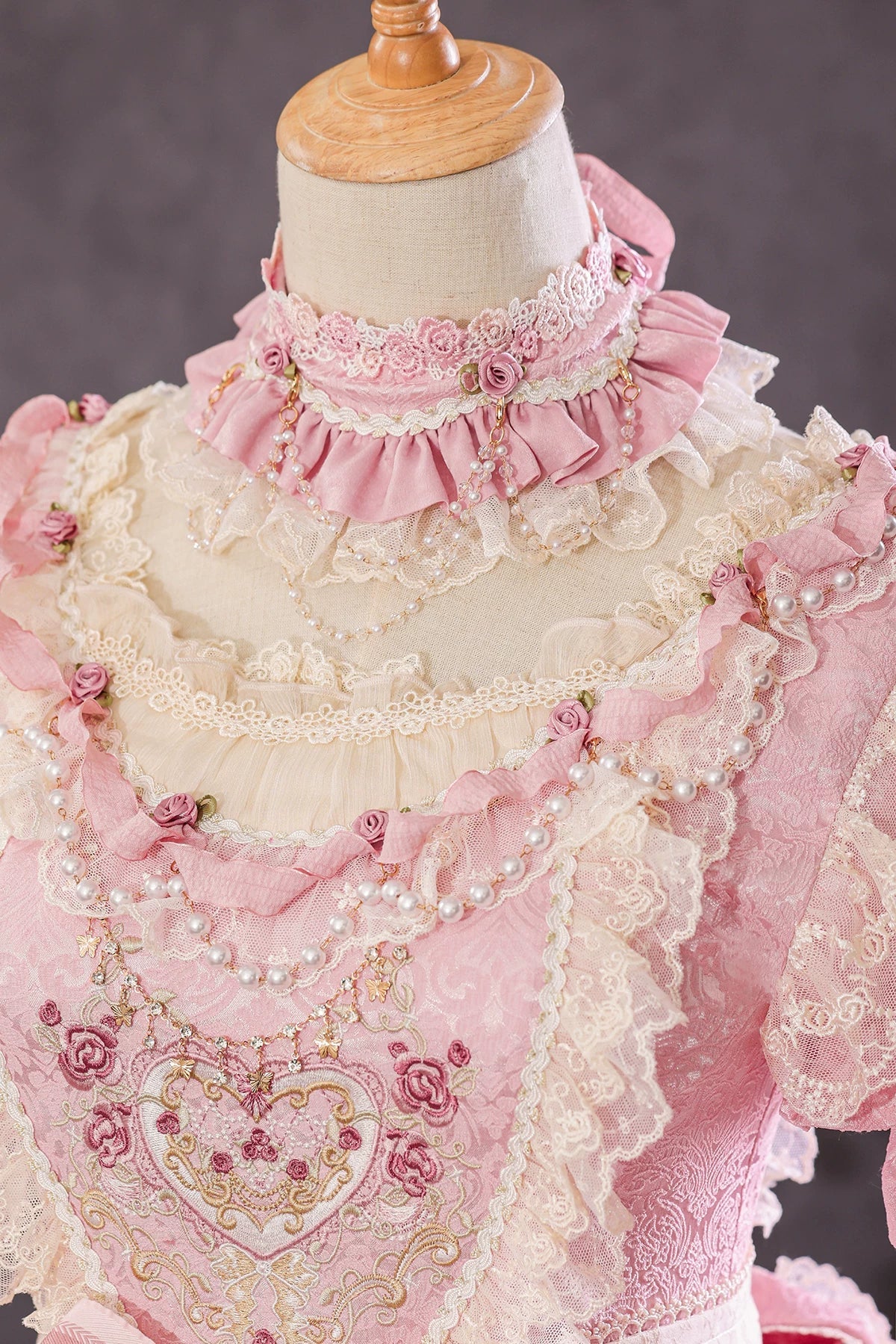 Antique Cake - Vintage Lolita Accessories, Flower Accent - image 18