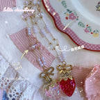 Sweet Lolita Strawberry Charlotte Necklace - image 9