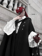 Codename 003 - Ouji Lolita Shirt and Pants Set, Hooded Cape - image 17