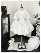 Praying Snowfall Old School Lolita Skirt Suit, Shirt and Cape - image 10