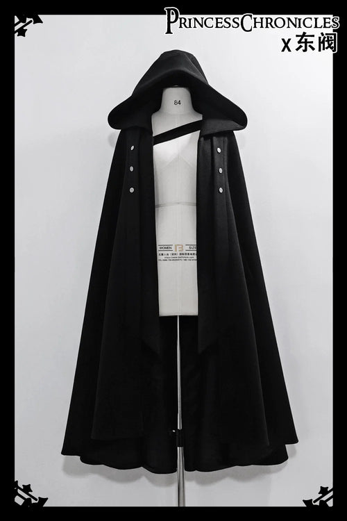 Codename 003 - Ouji Lolita Shirt and Pants Set, Hooded Cape - image 7