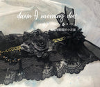 Flower Wedding Lolita Accessories Headdress Set - image 21