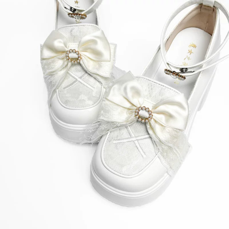 Daily Black and White Lolita Heels - image 15
