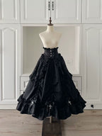 Cross Nocturne - Gothic Blouse, Corset Dress and Skirt Collection - image 11