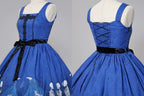 Dragon Bone Lily - Vintage Gothic Lolita Dragon & Skeleton Print JSK Dress and Accessories - image 11