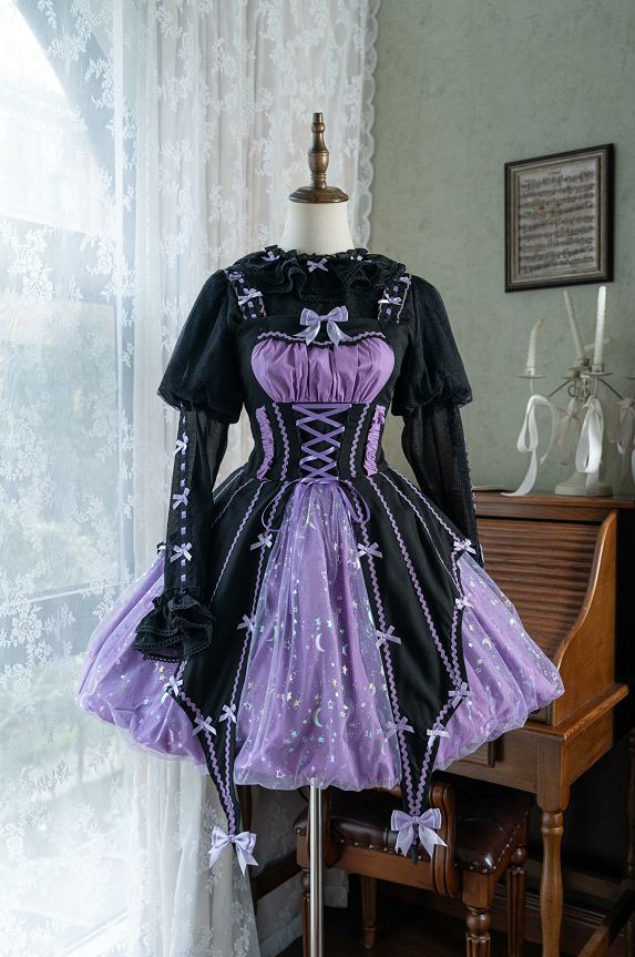 Halloween Gothic Lolita JSK Dress, Pumpkin-inspired Dress - image 18