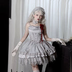 Twilight - Gothic Witch Lolita SK Suit Bodice Mermaid Dress - image 21