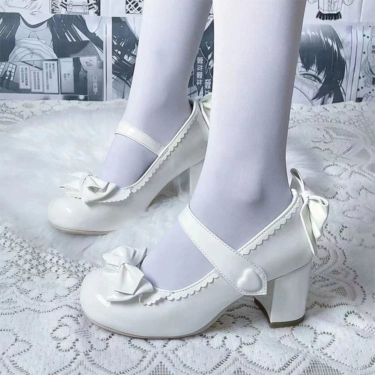 Elegant Lolita Heels Shoes Mary Jane Shoes - image 6