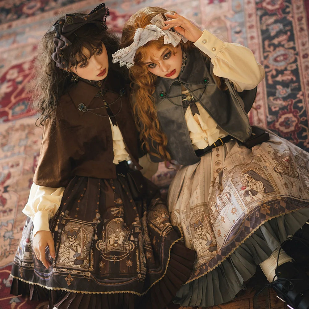 Demon Hunter's Diary - Lolita Accessories Hat KC Necklace Brooch Waistband - image 5