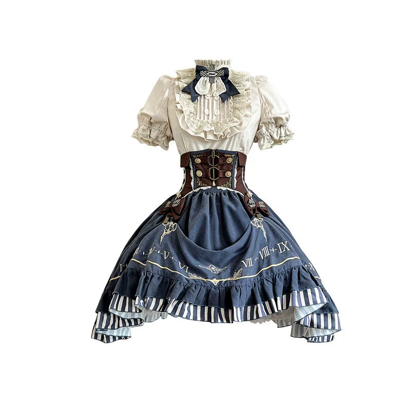 Gilded Pointer - Elegant Classic Lolita Skirt Suit - image 16