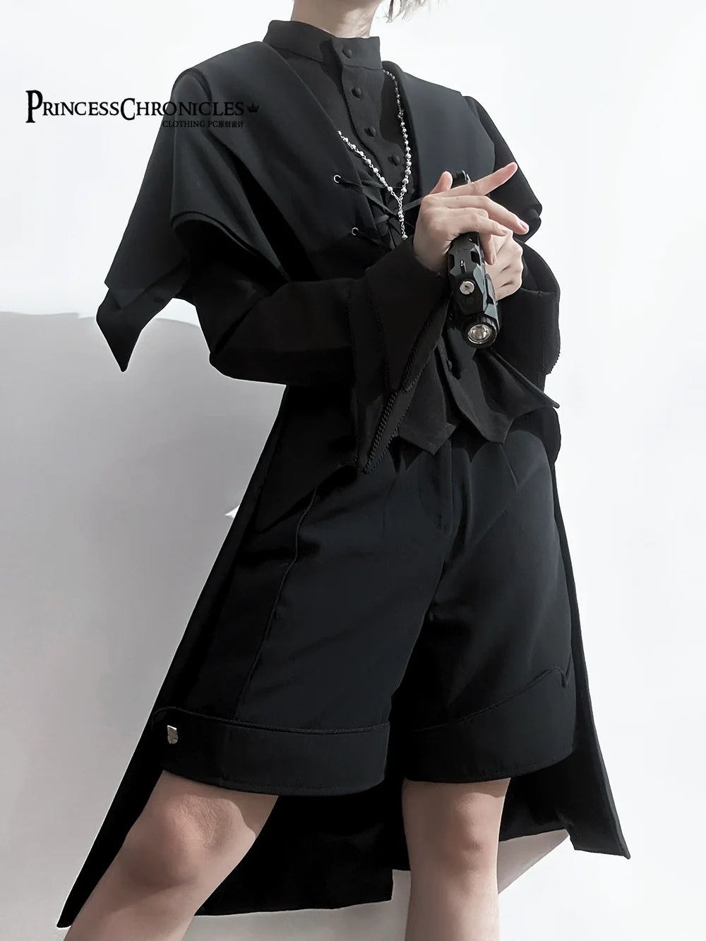 Yan Ye - Swallowtail Ouji Lolita Long Vest - image 13