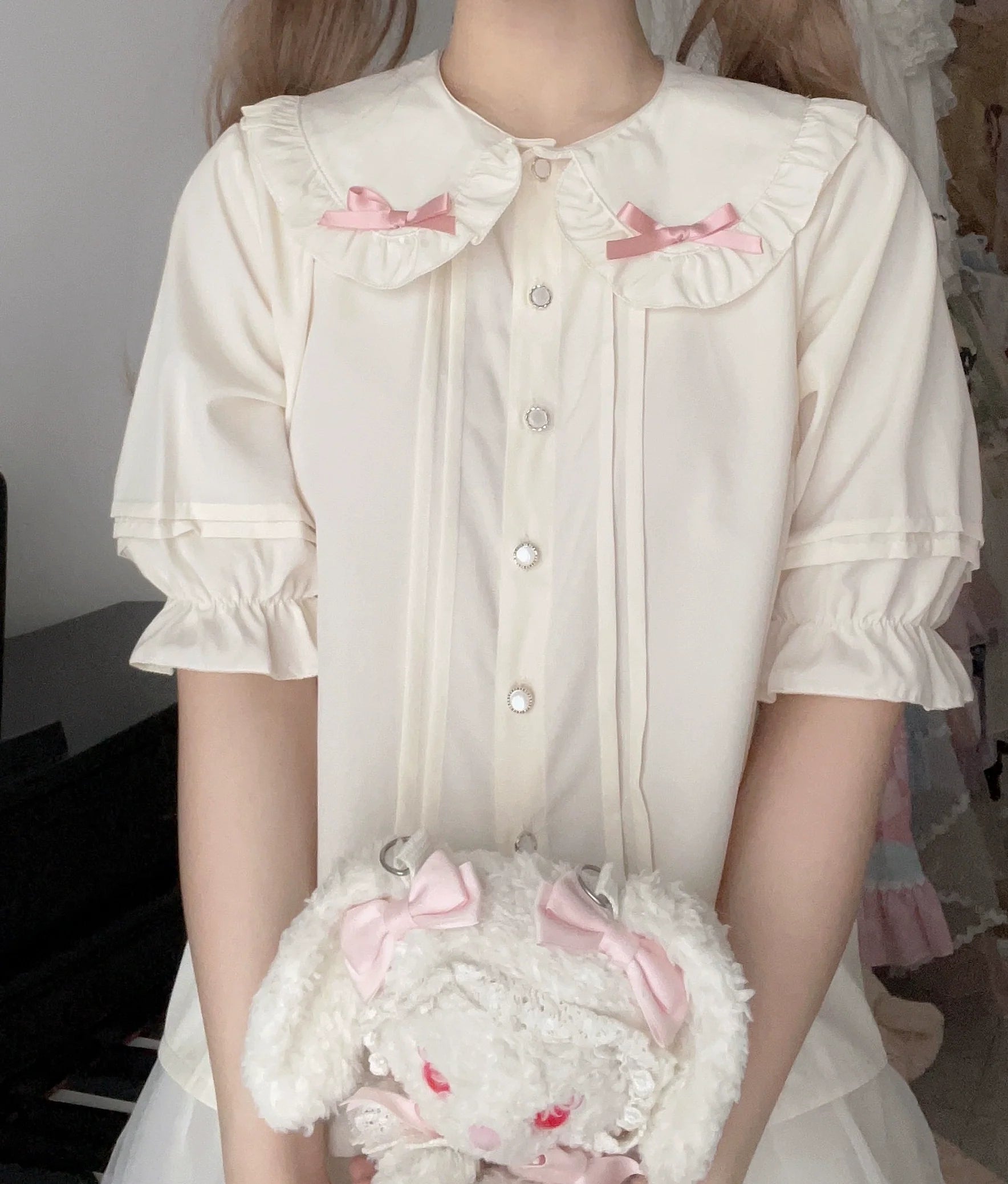Sweet Layered Cake - Sweet Lolita JSK with Detachable Apron - image 6