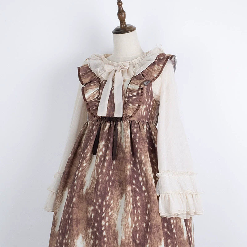 Cheese Chocolate Plus Size Lolita Long Sleeve Blouse - image 8