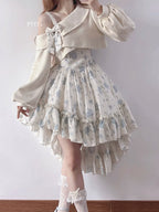 Twilight Rose - Sweet Lolita Dress Sweater and JSK - image 2