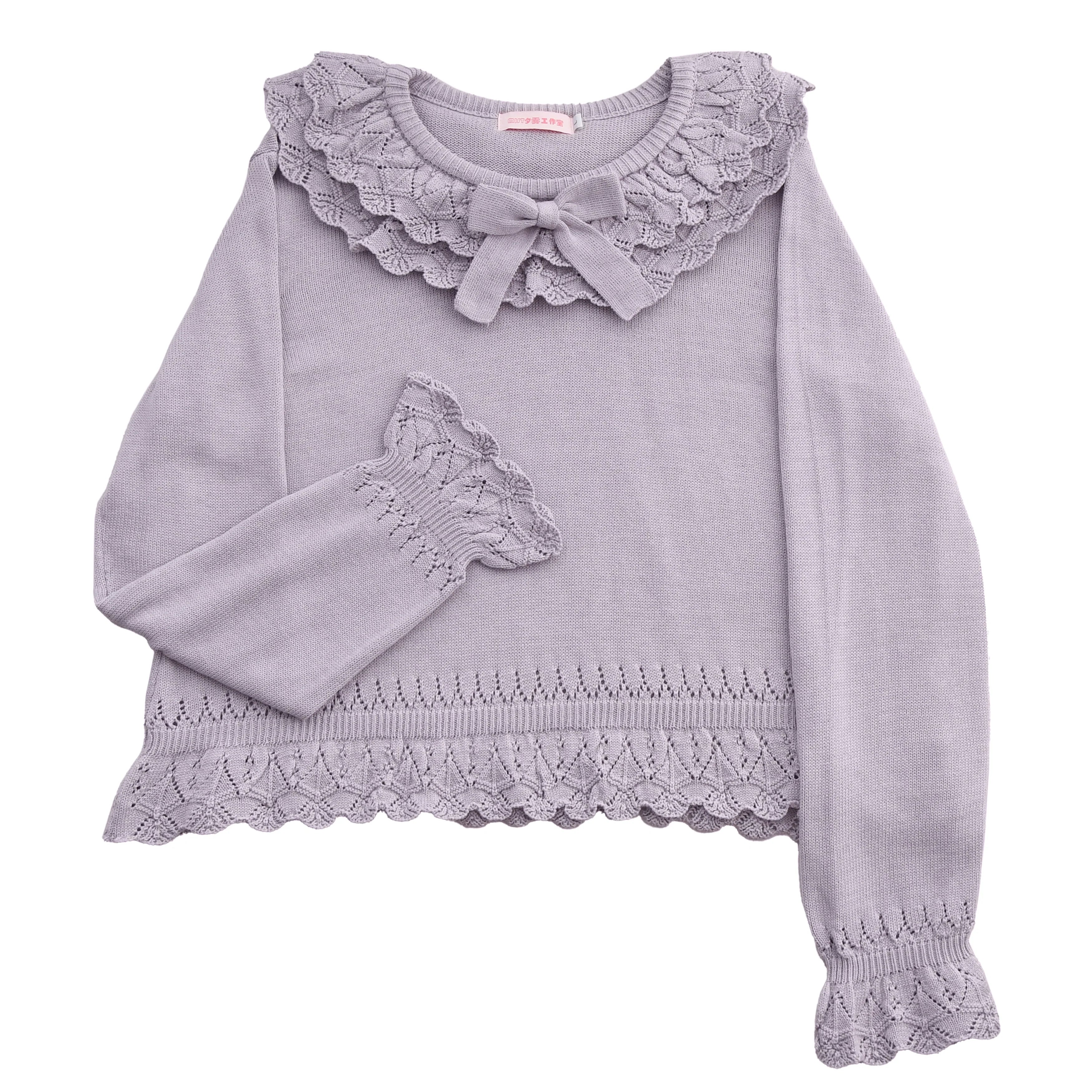 Nana - Sweet Lolita Sweater, Detachable Bow - image 21