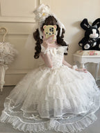 Eternal Vow - Wedding Lolita JSK, Detachable Overlay - image 10