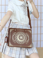 Star and Moon Magic Book Lolita Crossbody Bag in Two Sizes - image 14