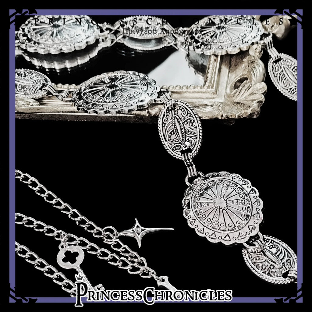 Rabbit Hunt 2.0 Retro Ouji Lolita Metal Waist Chain - image 4