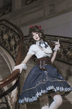 Gilded Pointer - Elegant Classic Lolita Skirt Suit - image 5