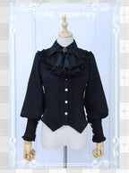 Elegant Lolita Slim Fit Mutton Sleeve Blouse - image 23