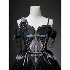 Withered Bone Specter Gothic Lolita Skirt Set - image 13