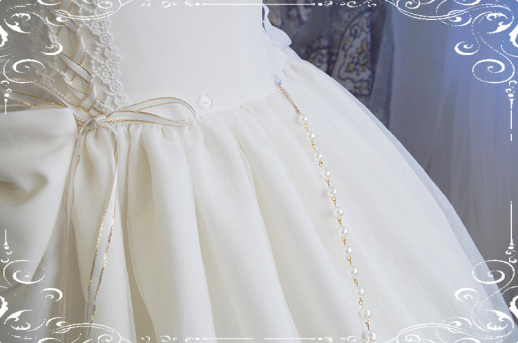 Fate Quartet Gothic Bridal Lolita JSK Dress - image 38