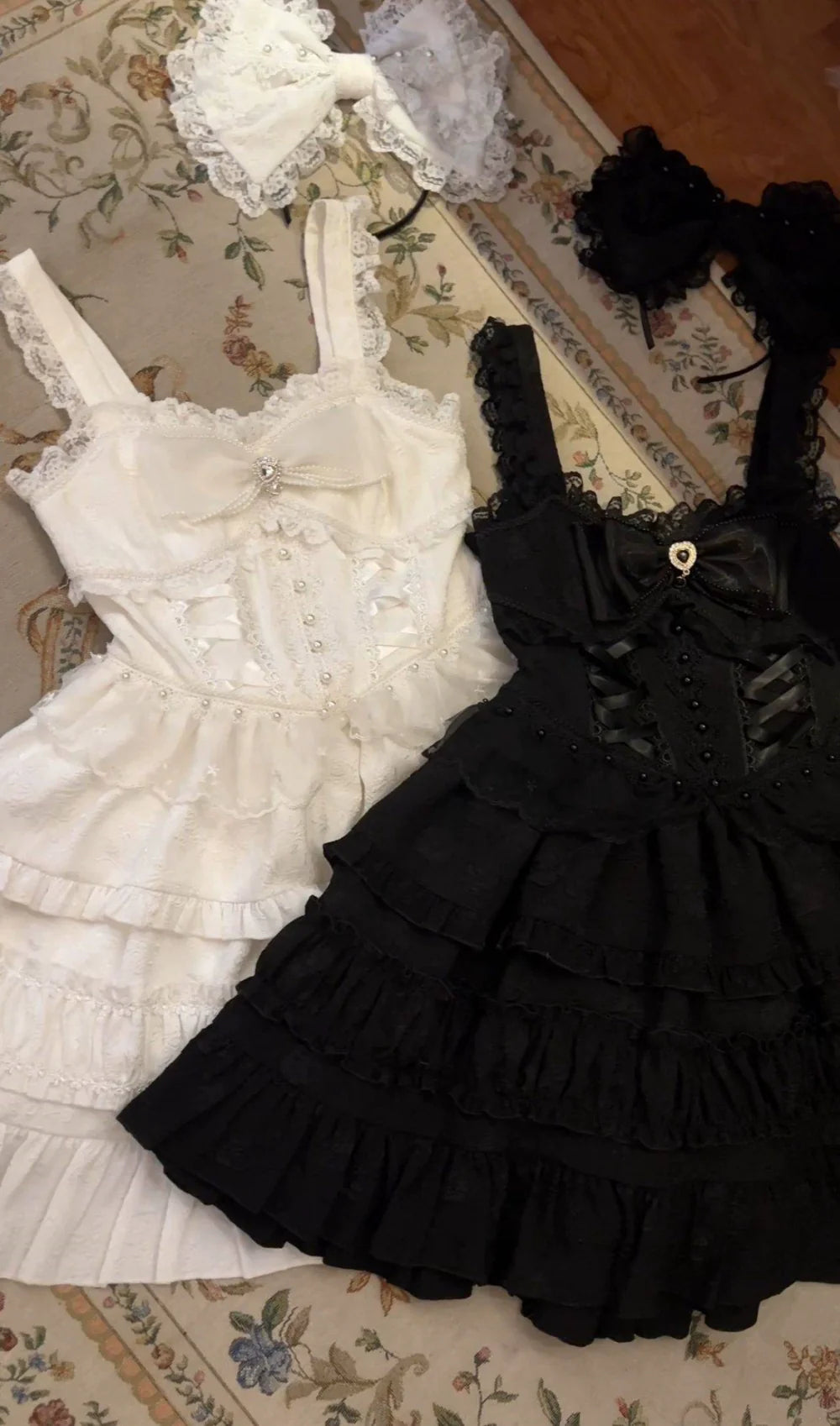 Rose Tale Sweet Lolita Summer Suspender JSK Dress and Accessories - image 24