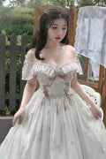 Elegant Floral Sweet Lolita OP Corset Accessory - image 33