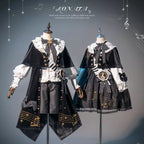 Black and White Sonata - Ouji Lolita Vest Suit and Vintage Lolita OP Dress - image 29