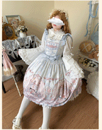Plus Size Lolita Blouse, Princess Sleeves - image 5