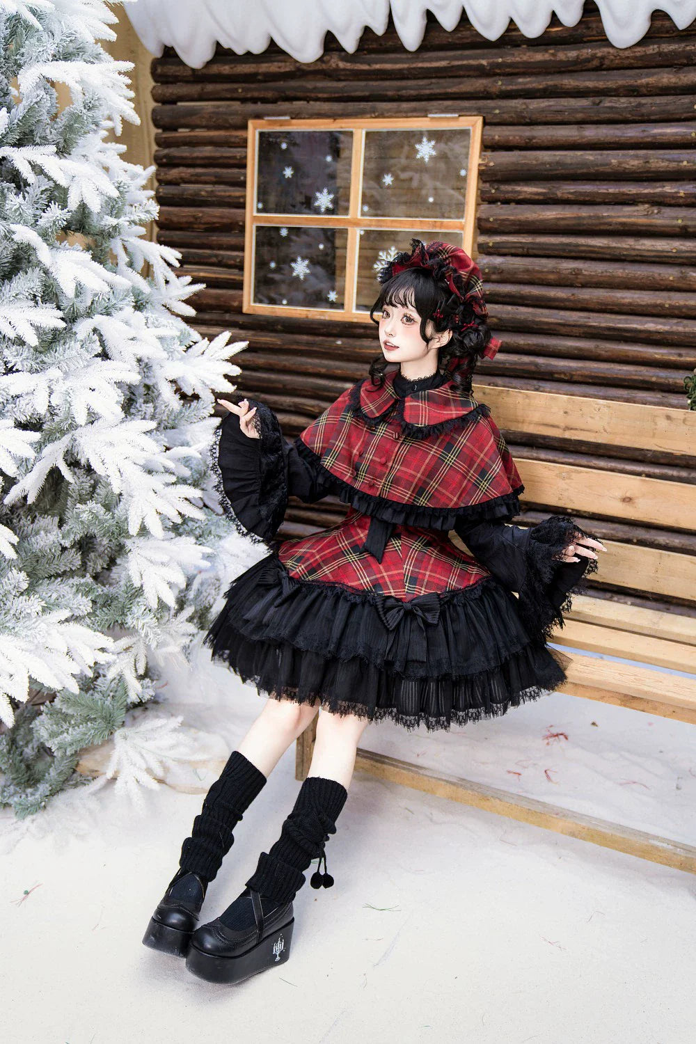 Bunny Fantasy Gothic Lolita JSK Dress and Princess Sleeve Shirt - image 15