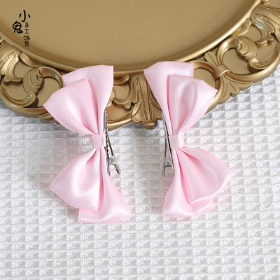 Sweet Lolita Ponytail Bow Hair Clips - image 11