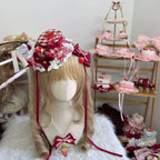 Sweet Lolita Strawberry Cake Headdresses and Jewelry - image 13