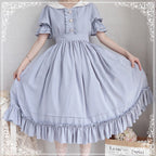Plus Size Vintage Lolita OP Dress - image 5