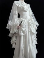 Dreaming Gothic Lolita Fishbone Long Skirt - image 26