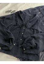 Elegant Lolita Shirt and Midi Skirt Options - image 21